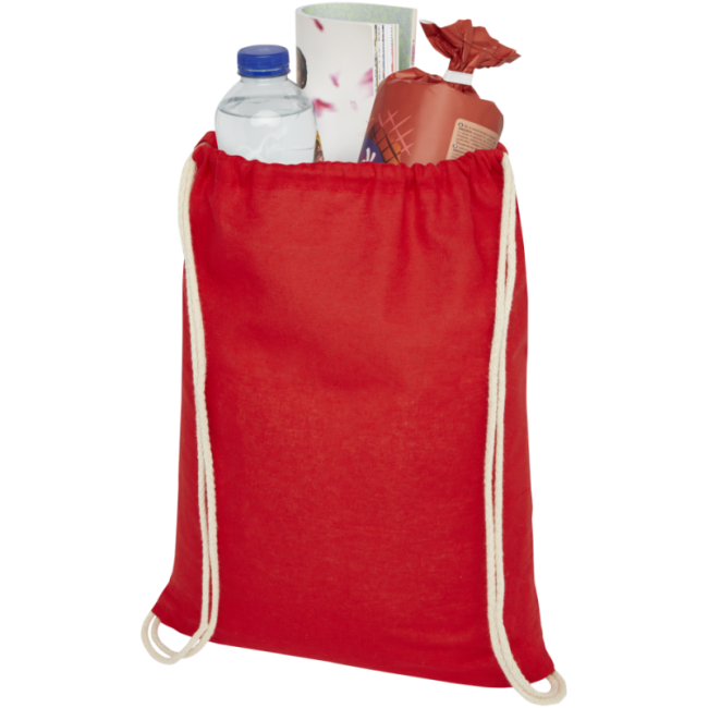 Sac cordon personnalisé en coton Oregon 