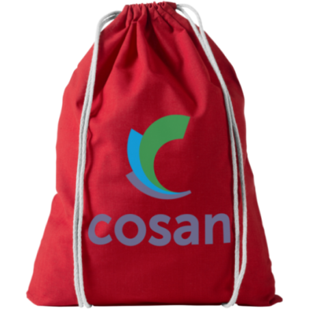 Sac cordon personnalisé en coton Oregon 