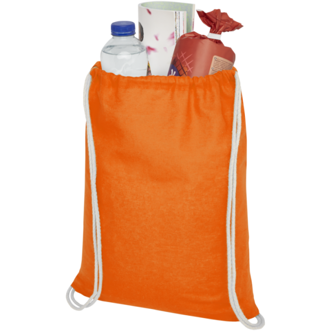 Sac cordon personnalisé en coton Oregon 