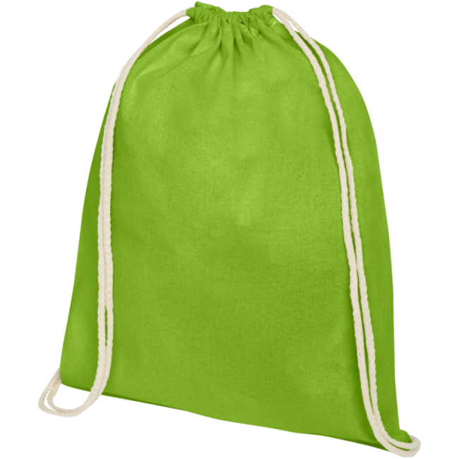 Sac cordon personnalisé en coton Oregon 