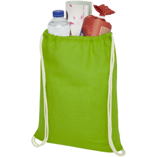 Sac cordon personnalisé en coton Oregon 