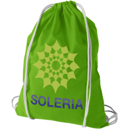 Sac cordon personnalisé en coton Oregon 