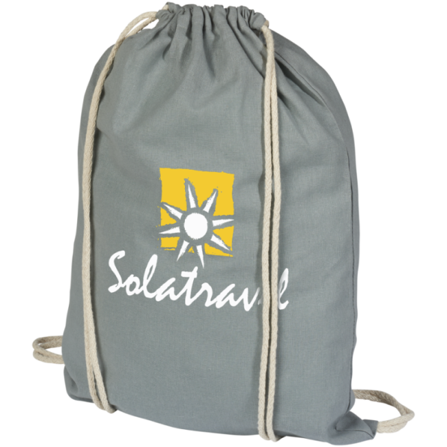 Sac cordon personnalisé en coton Oregon 