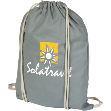 Sac cordon personnalisé en coton Oregon 