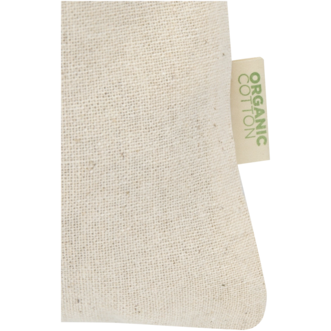 Pochon personnalisé en coton bio OCS Odisha 15 x 10 cm 