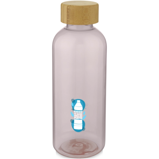 Gourde de sport en plastique recyclé Ziggs 650 ml 