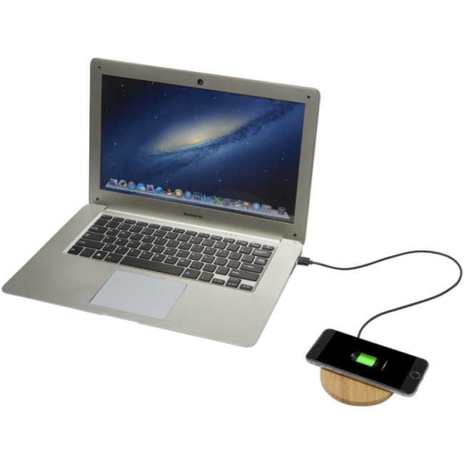 Chargeur sans fil en bambou Essence 15W 