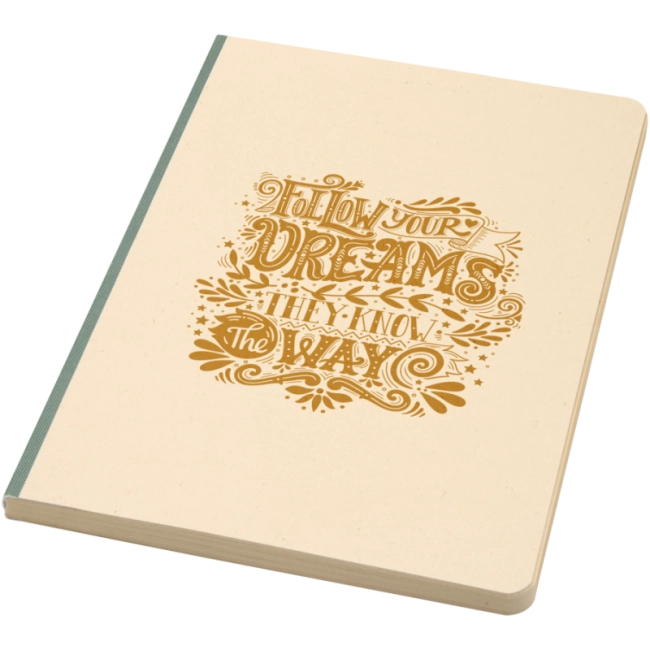 Carnet A5 à couverture en canne à sucre Liliana 