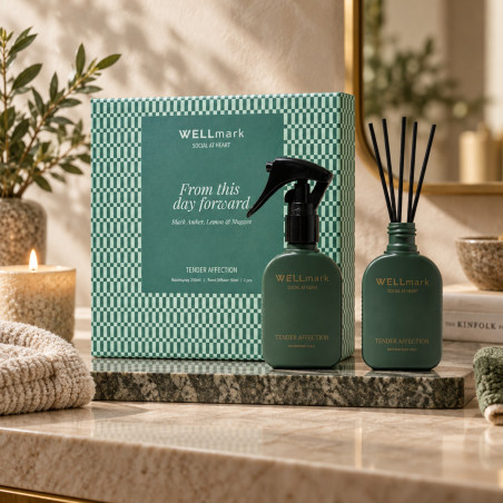 Coffret vaporisateur et diffuseur Wellmark Tender Affection 