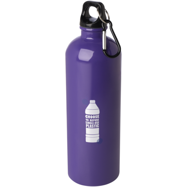 Gourde simple paroi en acier recyclé Oregon 750 ml 