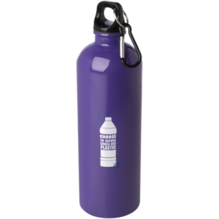 Gourde simple paroi en acier recyclé Oregon 750 ml 