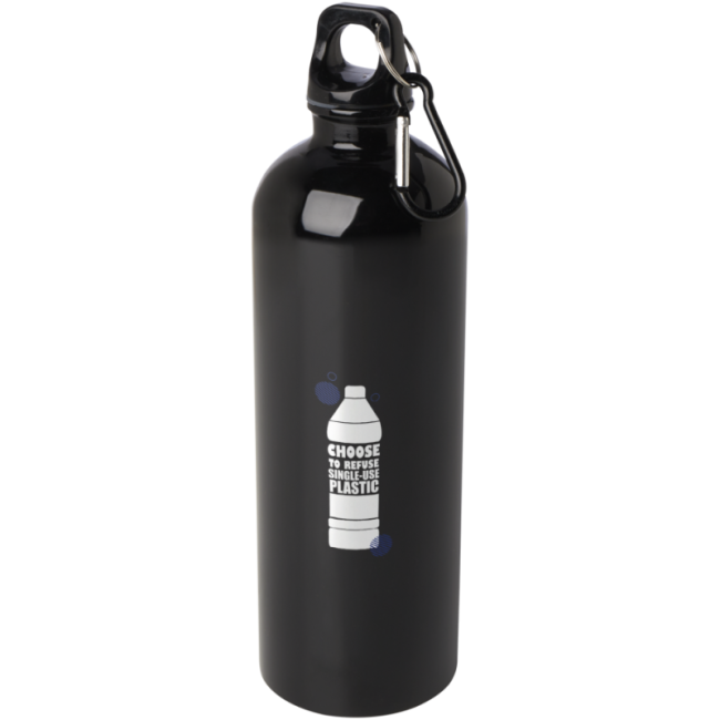 Gourde simple paroi en acier recyclé Oregon 750 ml 