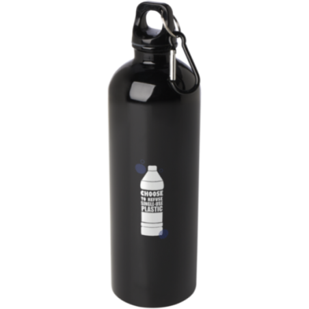 Gourde simple paroi en acier recyclé Oregon 750 ml 