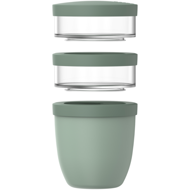 Pot à déjeuner Mepal Ellipse 3 pcs 500 ml + 2x200 ml 