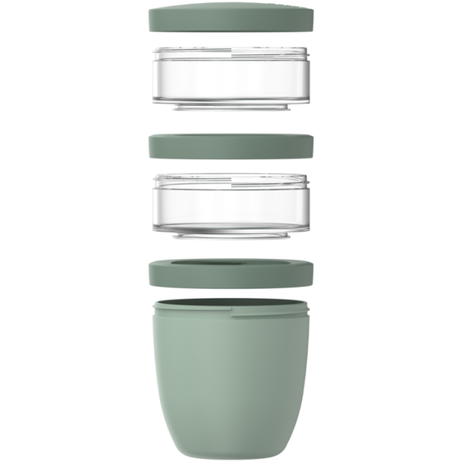 Pot à déjeuner Mepal Ellipse 3 pcs 500 ml + 2x200 ml 