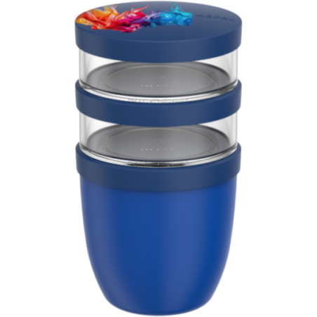 Pot à déjeuner Mepal Ellipse 3 pcs 500 ml + 2x200 ml 