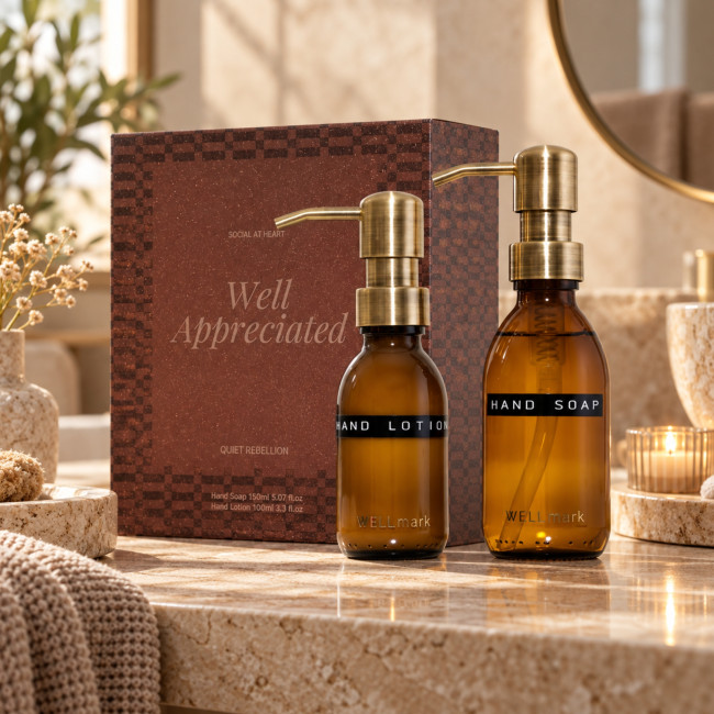Coffret de soins pour les mains Wellmark Quiet Rebellion 