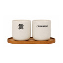 Ensemble plateau et tasses en céramique Originalhome 
