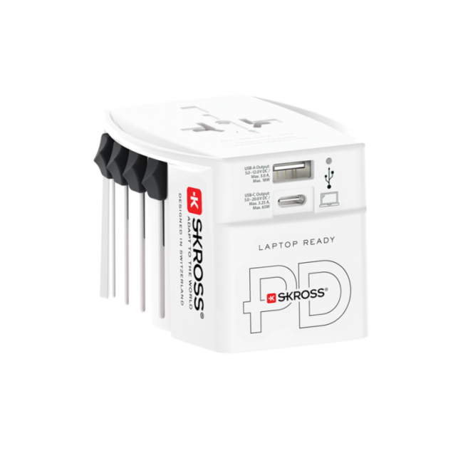 Adaptateur universel SKROSS® MUV AC65PD 