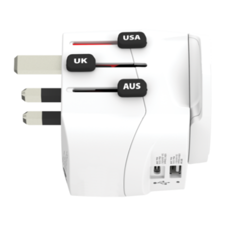 Adaptateur universel SKROSS® PRO Light USB AC30PD 