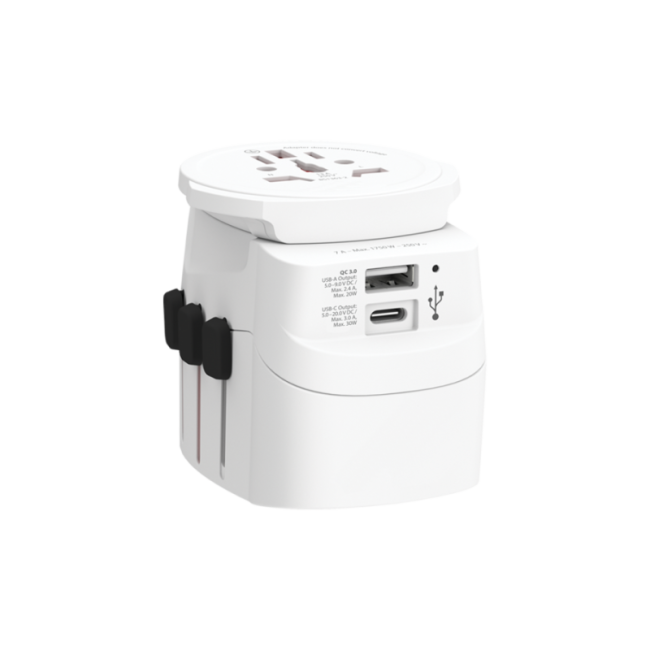 Adaptateur universel SKROSS® PRO Light USB AC30PD 