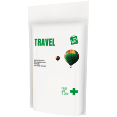 Kit premiers secours en pochette papier MyKit Voyage 