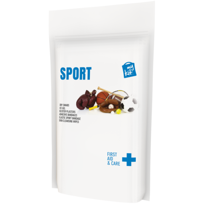 Kit premiers secours en pochette papier MyKit Sport 