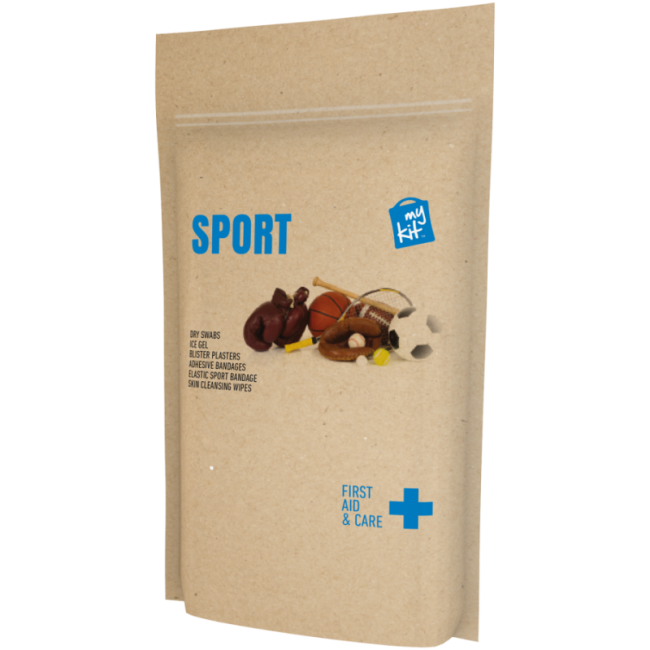 Kit premiers secours en pochette papier MyKit Sport 
