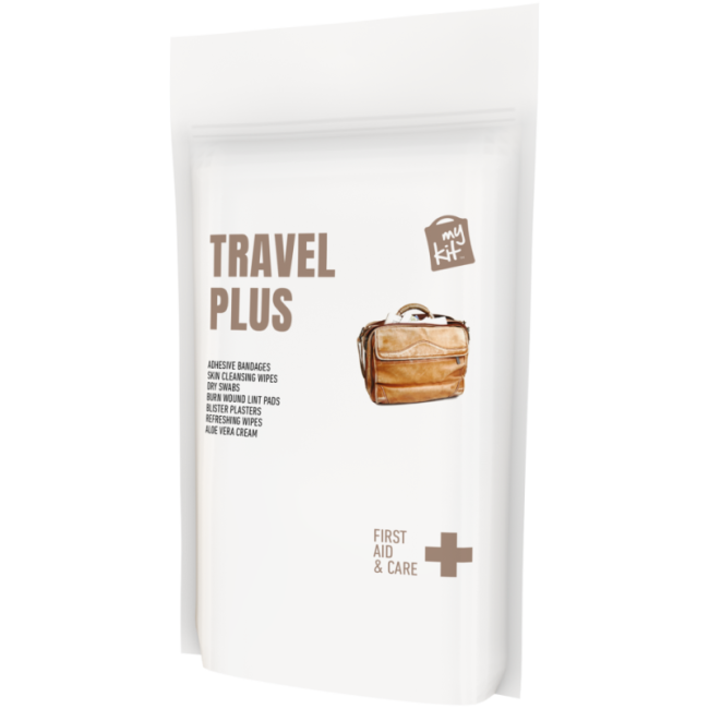Kit de secours publicitaire MyKit Voyage Plus 