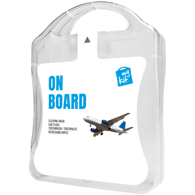 Kit de voyage en boîte plastique MyKit Avion 