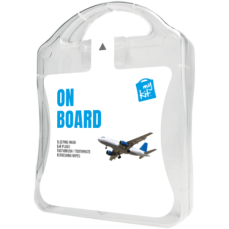 Kit de voyage en boîte plastique MyKit Avion 