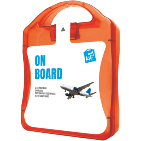 Kit de voyage en boîte plastique MyKit Avion 