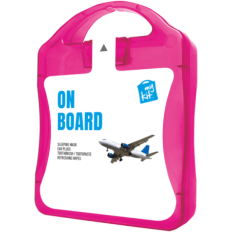 Kit de voyage en boîte plastique MyKit Avion 