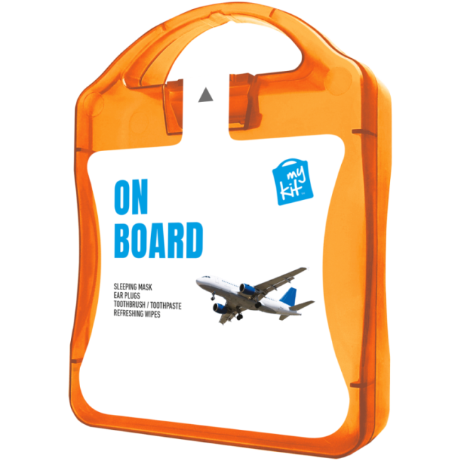Kit de voyage en boîte plastique MyKit Avion 