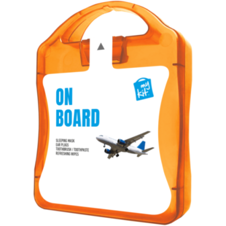 Kit de voyage en boîte plastique MyKit Avion 