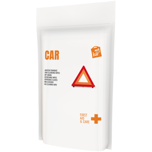 Kit de secours en pochette papier MyKit Voiture 