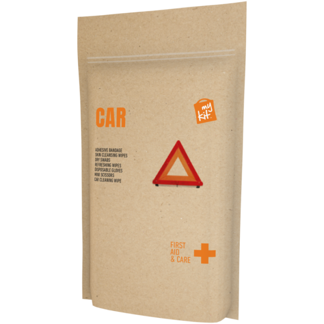 Kit de secours en pochette papier MyKit Voiture 