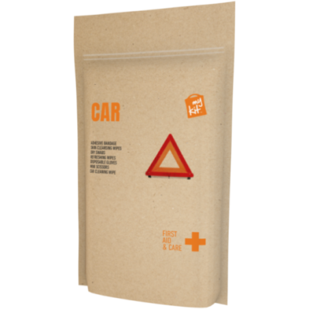 Kit de secours en pochette papier MyKit Voiture 