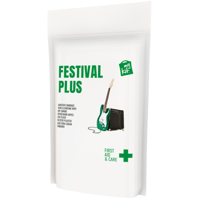 Kit de soins en pochette papier MyKit Festival Plus 
