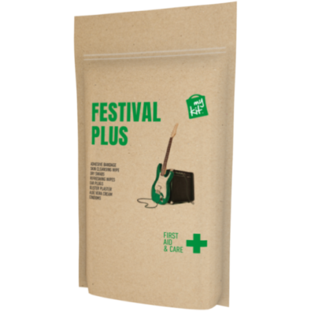 Kit de soins en pochette papier MyKit Festival Plus 