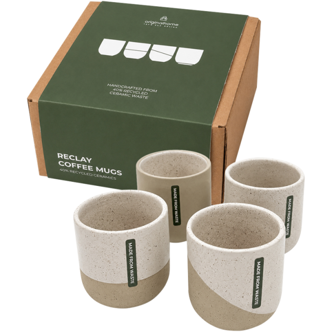 Lot de 4 tasses à café Originalhome Reclay 150 ml 