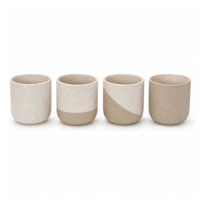 Lot de tasses à thé et à matcha Originalhome Reclay 350 ml 