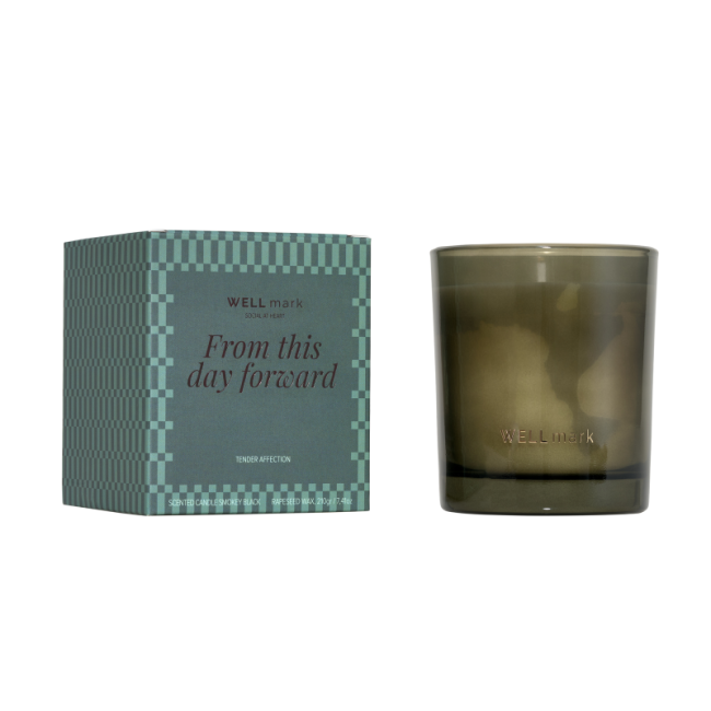 Bougie parfumée Wellmark Tender Affection 210 g 