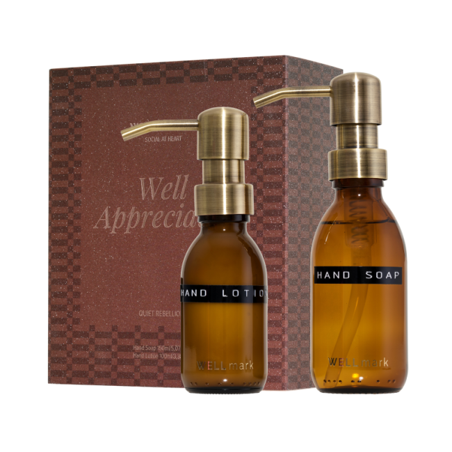 Coffret de soins pour les mains Wellmark Quiet Rebellion 