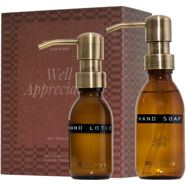 Coffret de soins pour les mains Wellmark Quiet Rebellion 