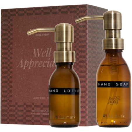Coffret de soins pour les mains Wellmark Quiet Rebellion 