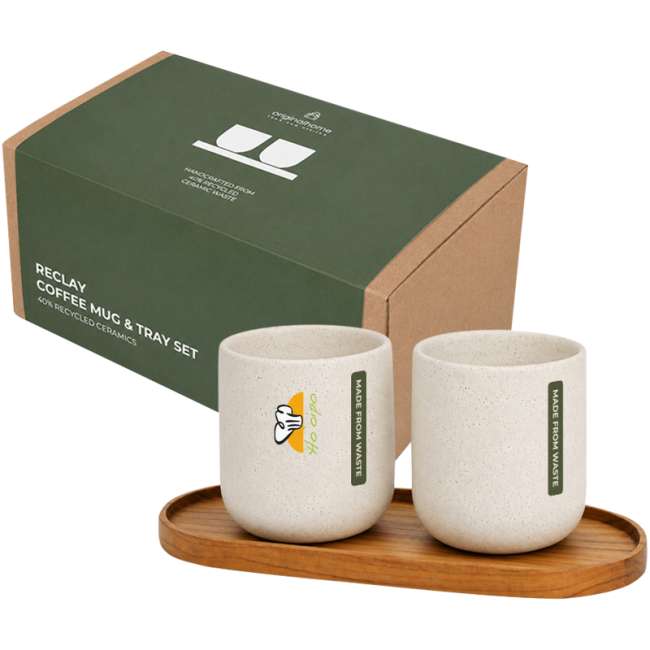Ensemble plateau et tasses en céramique Originalhome 
