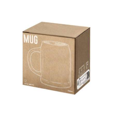 Mug a bière personnalisable 700 ml 