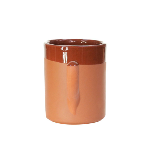 Mug publicitaire en argile Sintax 
