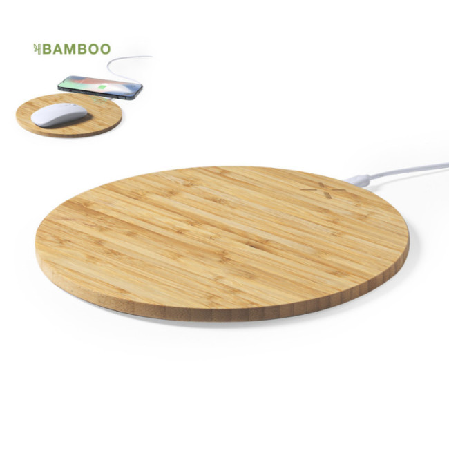 Tapis de souris induction bambou Bistol 